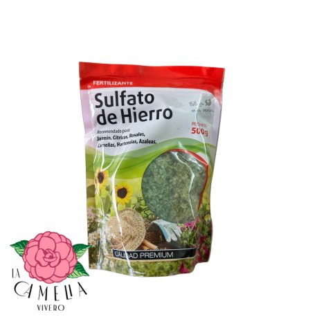 Sulfato de Hierro 500 grs